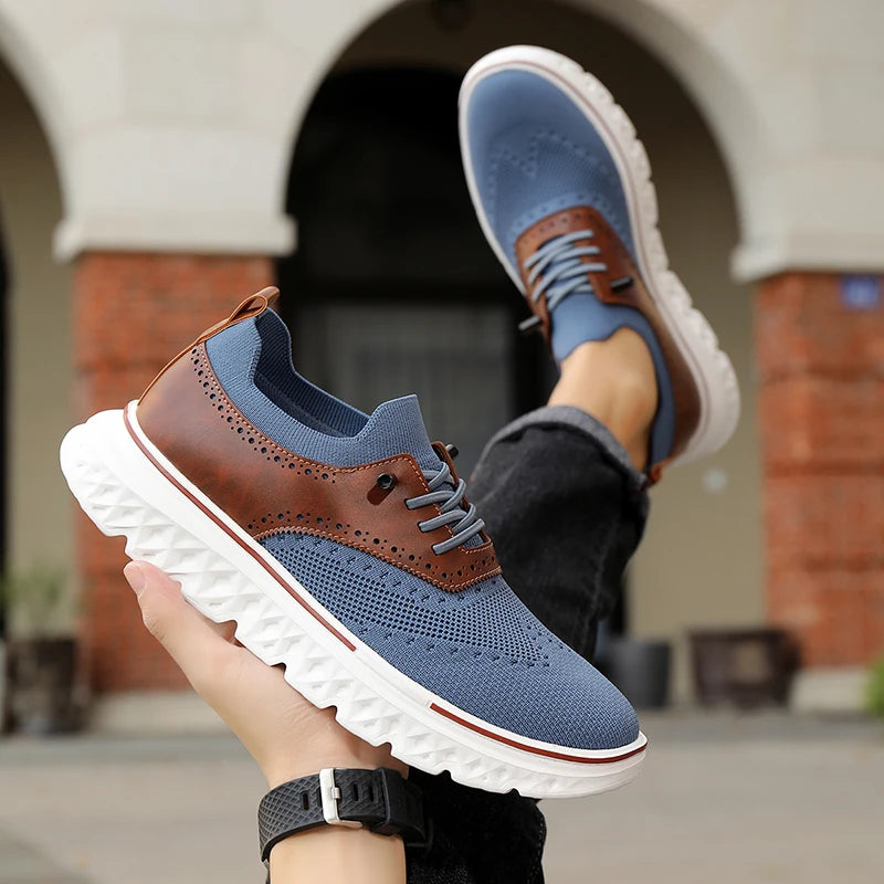 Ashford Knit Dress Sneakers sculpted rubber outsole