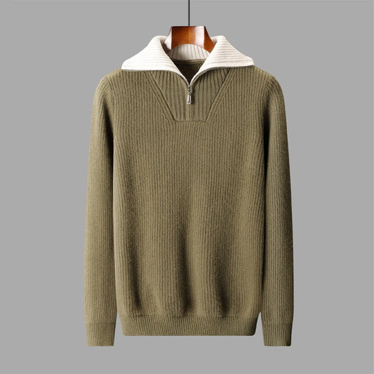 Linebreak Wool Sweater