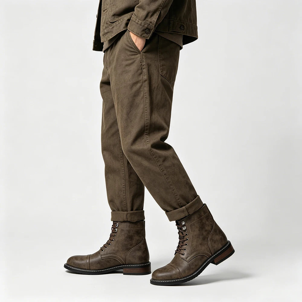 Continental Leather Boots