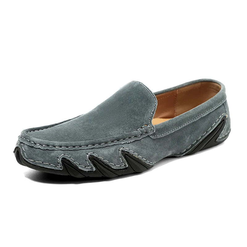 Halstow Suede Moccasins in gray