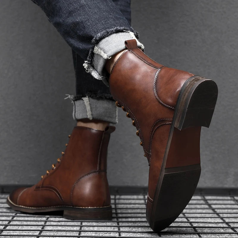 Harrison Leather Boots