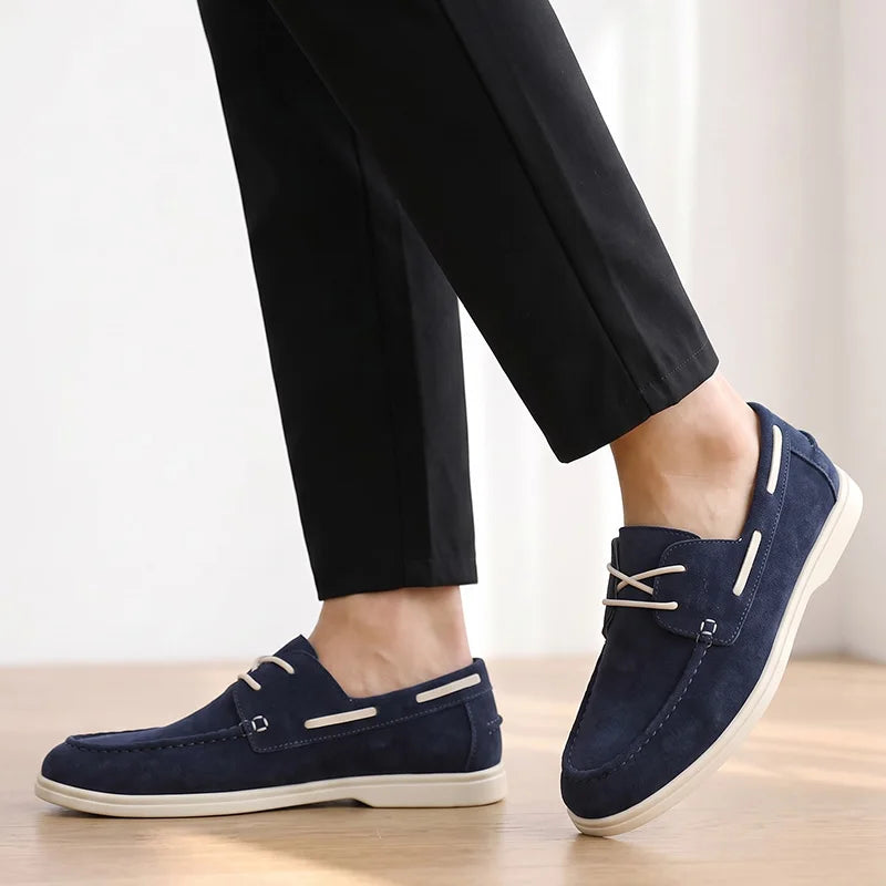Halstead Boat Shoes white cupsole
