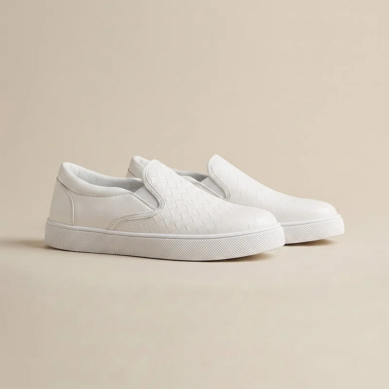 Harlow Woven Slip-On Loafers 3