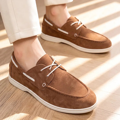 Halstead Boat Shoes angled view