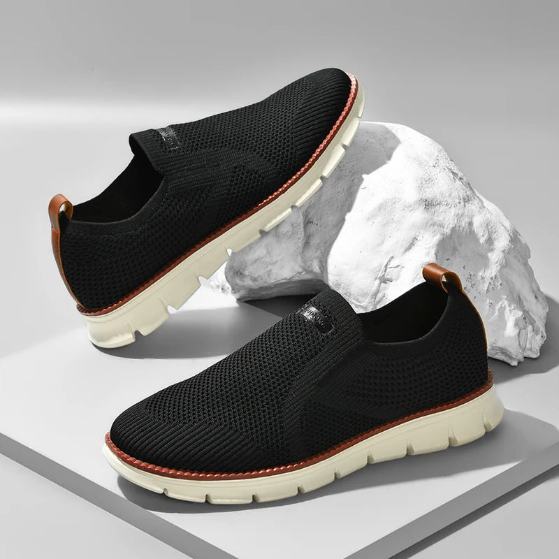 Hollis Knit Loafers in black