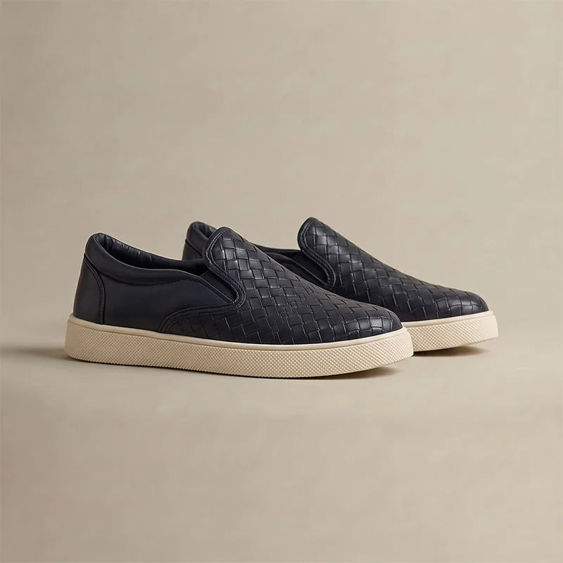 Harlow Woven Slip-On Loafers