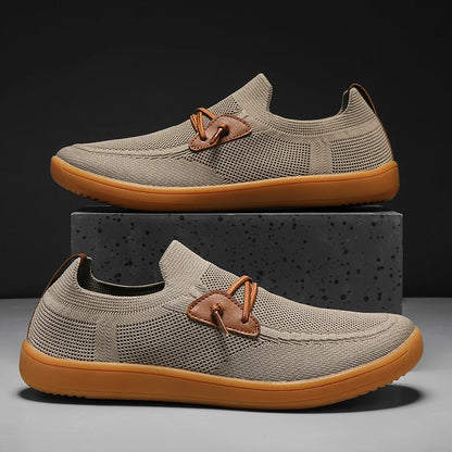 Alder Knit Slip-Ons stretch knit upper detail