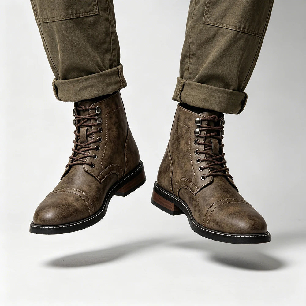 Continental Leather Boots