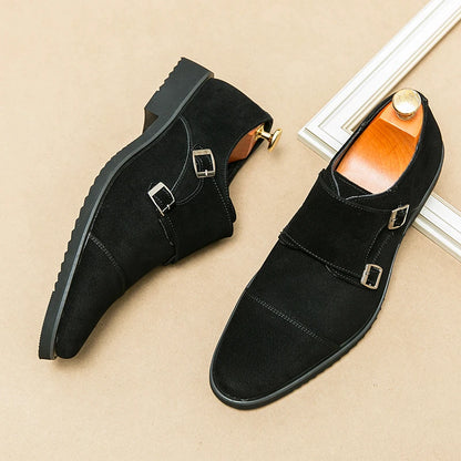 Dunmore Suede Cap Toe Dress Shoes 4