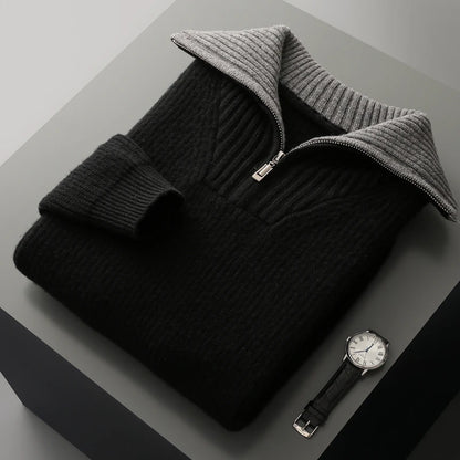 Linebreak Wool Sweater