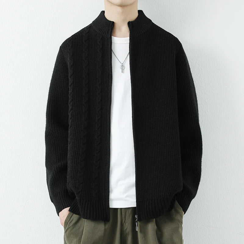 Marlowe Braided Wool Sweater