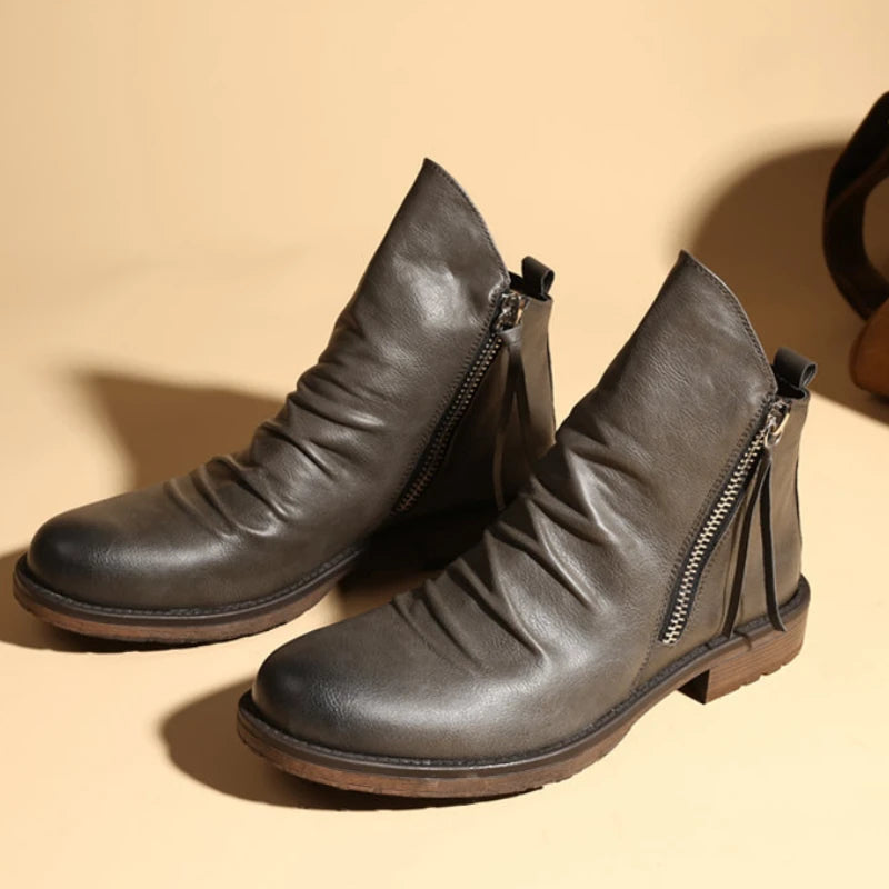 Camden Leather Boots