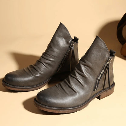Camden Leather Boots