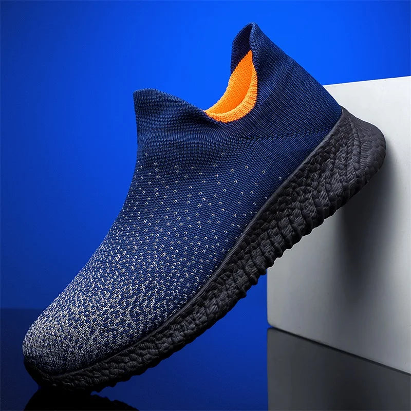 Mesh running sneaker detail view