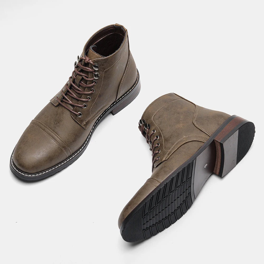 Continental Leather Boots