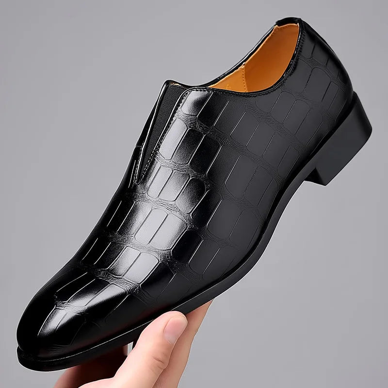 Orsini Central Gore Croc-Effect Loafers 5