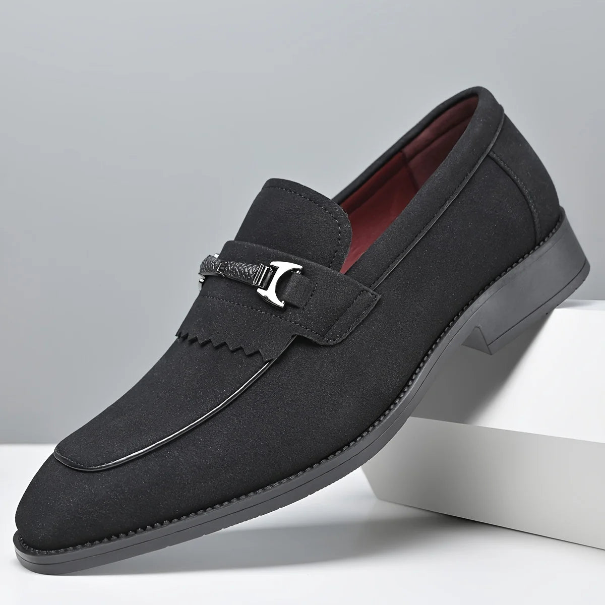 Ainsworth Faux Suede Loafers 6
