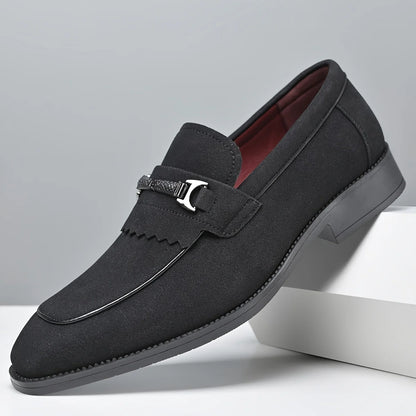 Ainsworth Faux Suede Loafers 6