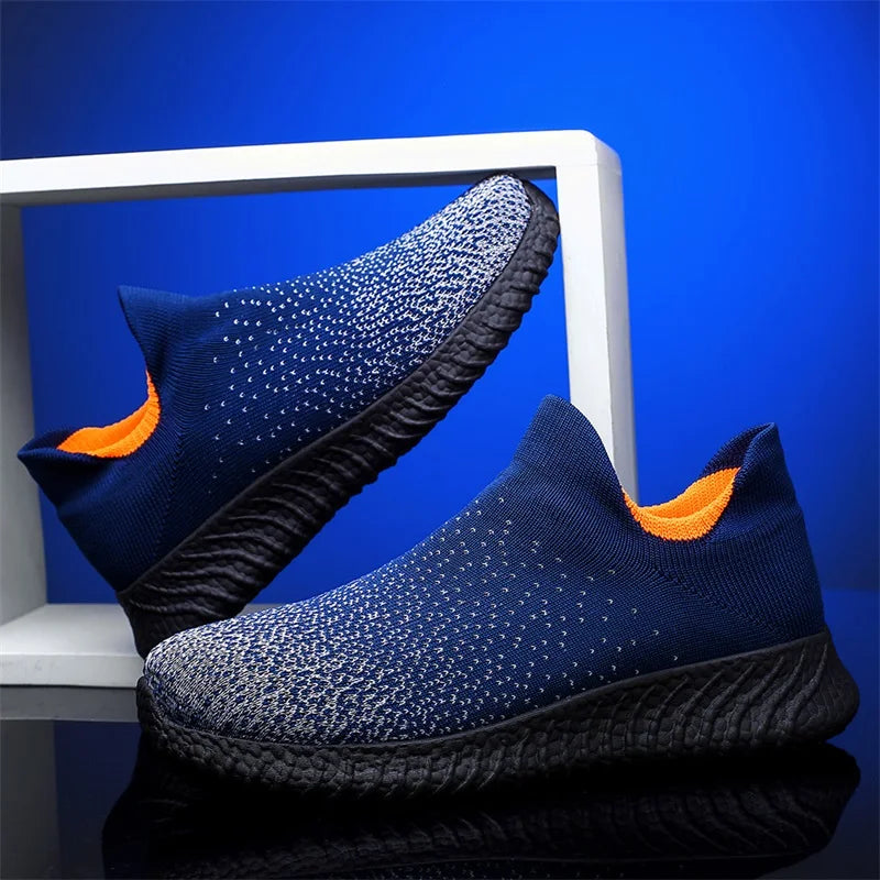 Mesh running sneaker pair view