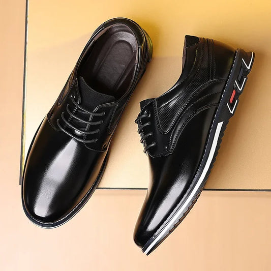 Kensington Sport Derbies in black, side profile