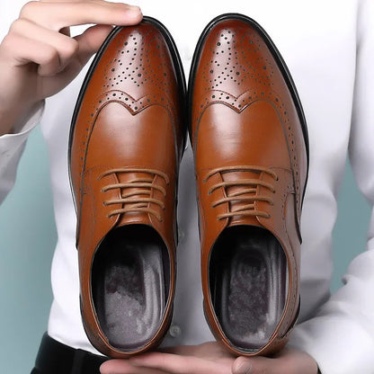 Genuine Leather Oxfords