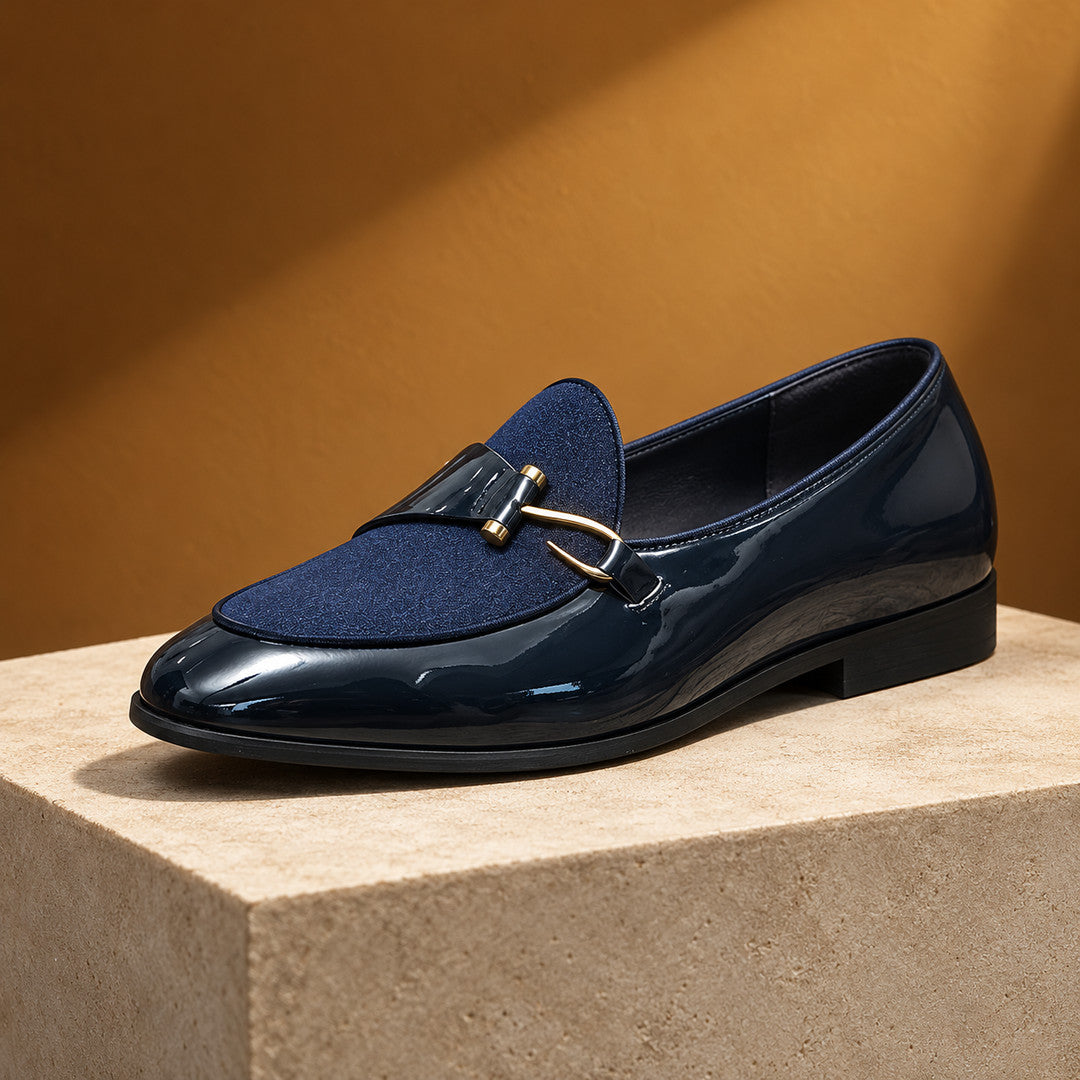 Aldermere Contrast Vamp Loafers (1:1, image 1)