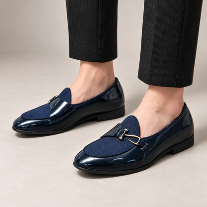 Aldermere Contrast Vamp Loafers (1:1, image 5)
