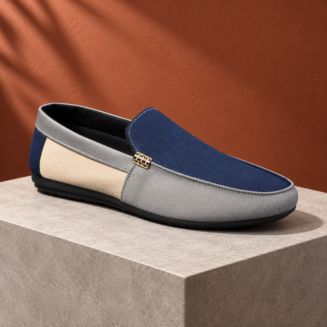 Ashbourne Colorblock Fabric Loafers (1:1, image 1)