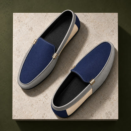 Ashbourne Colorblock Fabric Loafers (1:1, image 3)
