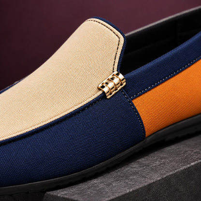 Ashbourne Colorblock Fabric Loafers (1:1, image 4)