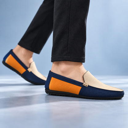 Ashbourne Colorblock Fabric Loafers (1:1, image 6)