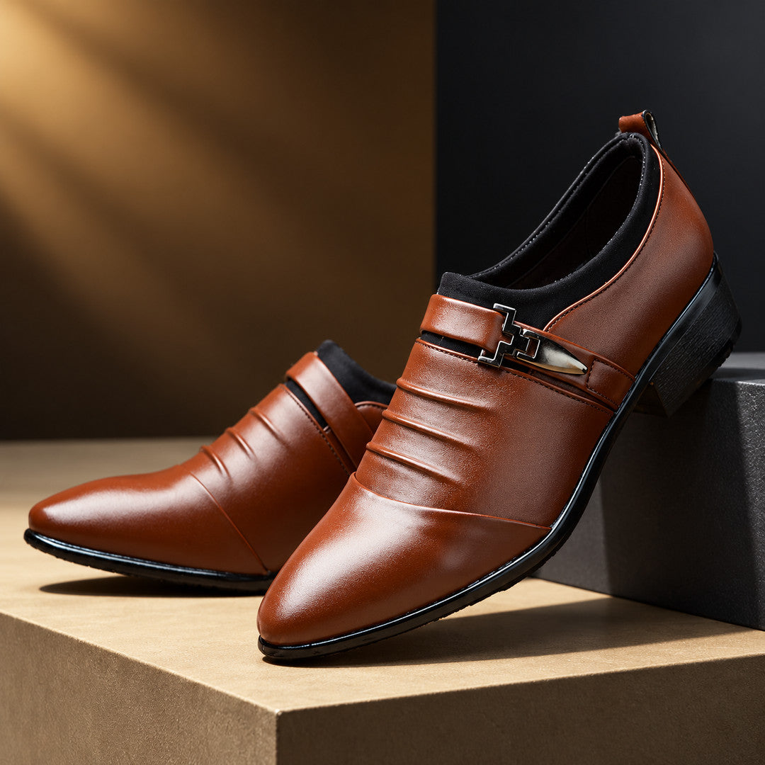 Bellerose Sculpted Vamp Pointed Toe Loafers (1:1, image 10)