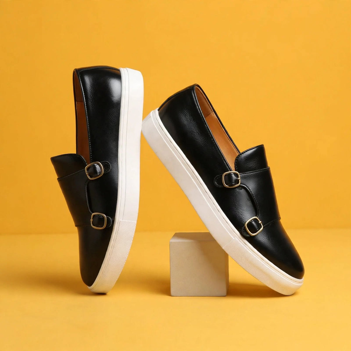 Belgrave Double Monk Slip-Ons