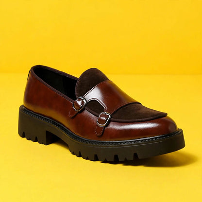 Rutherford Monk Strap Loafers