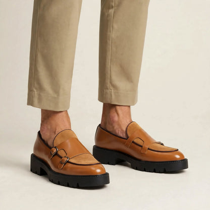 Rutherford Monk Strap Loafers