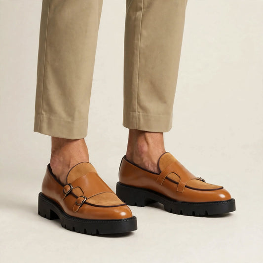 Rutherford Monk Strap Loafers