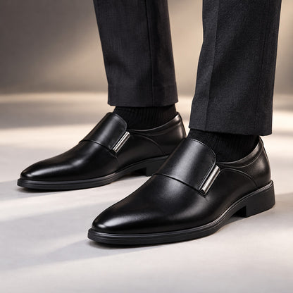 Clairmont Metal Bar Leather Loafers (1:1, image 3)