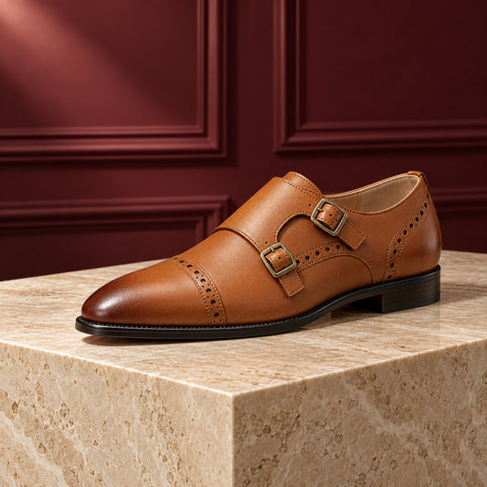Claremont Leather Strap Shoes (1:1, image 23)