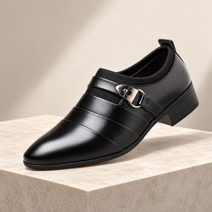 Davenant Layered Leather Loafers (1:1, image 1)
