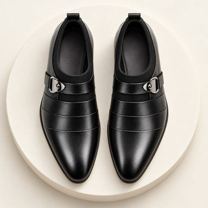 Davenant Layered Leather Loafers (1:1, image 3)