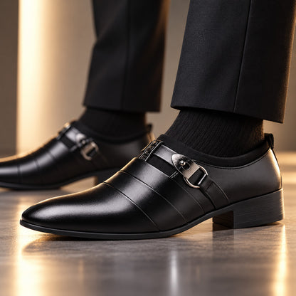 Davenant Layered Leather Loafers (1:1, image 6)