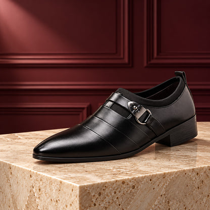 Davenant Layered Leather Loafers (1:1, image 9)