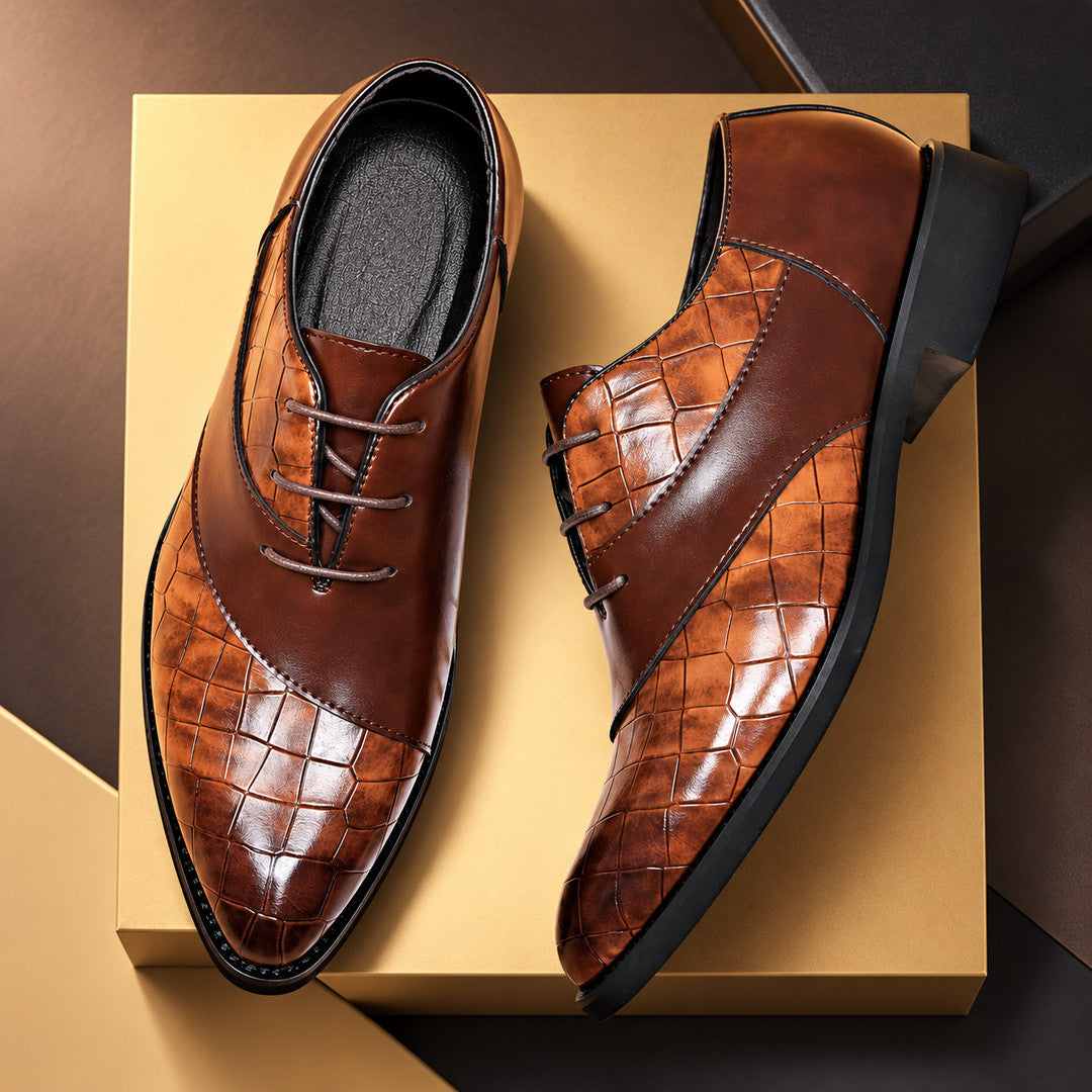 Delaunay Sweeping Panel Dress Shoes (1:1, image 3)