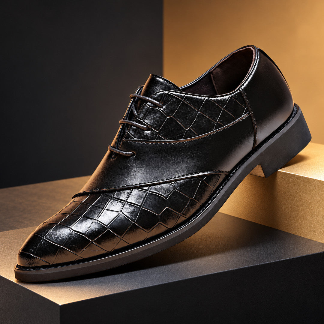 Delaunay Sweeping Panel Dress Shoes (1:1, image 9)