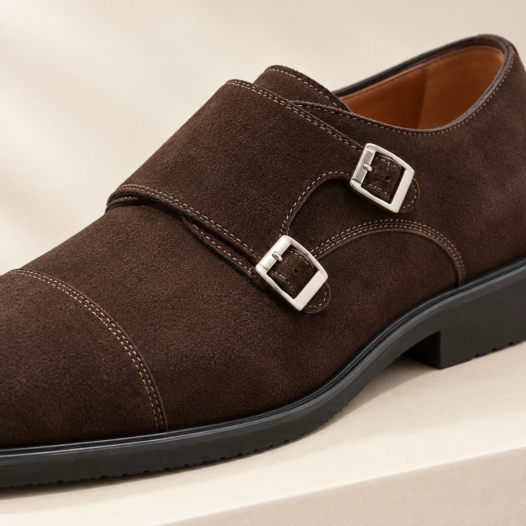 Dunmore Suede Cap Toe Dress Shoes (1:1, image 8)