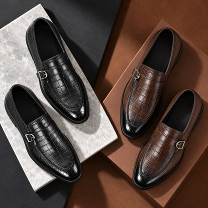 Ellersmere Textured Monk Shoes (1:1, image 6)