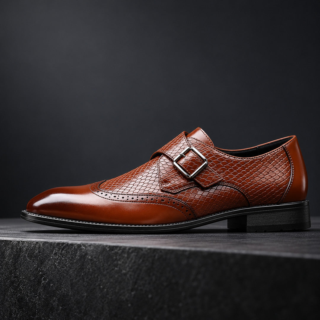 Halden Wingtip Monk Shoes (1:1, image 6)