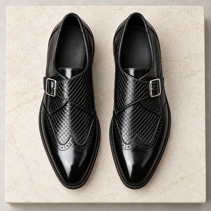 Halden Wingtip Monk Shoes (1:1, image 7)