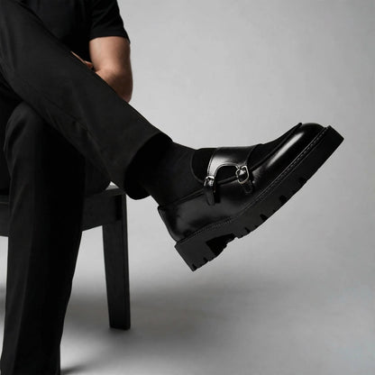 Rutherford Monk Strap Loafers