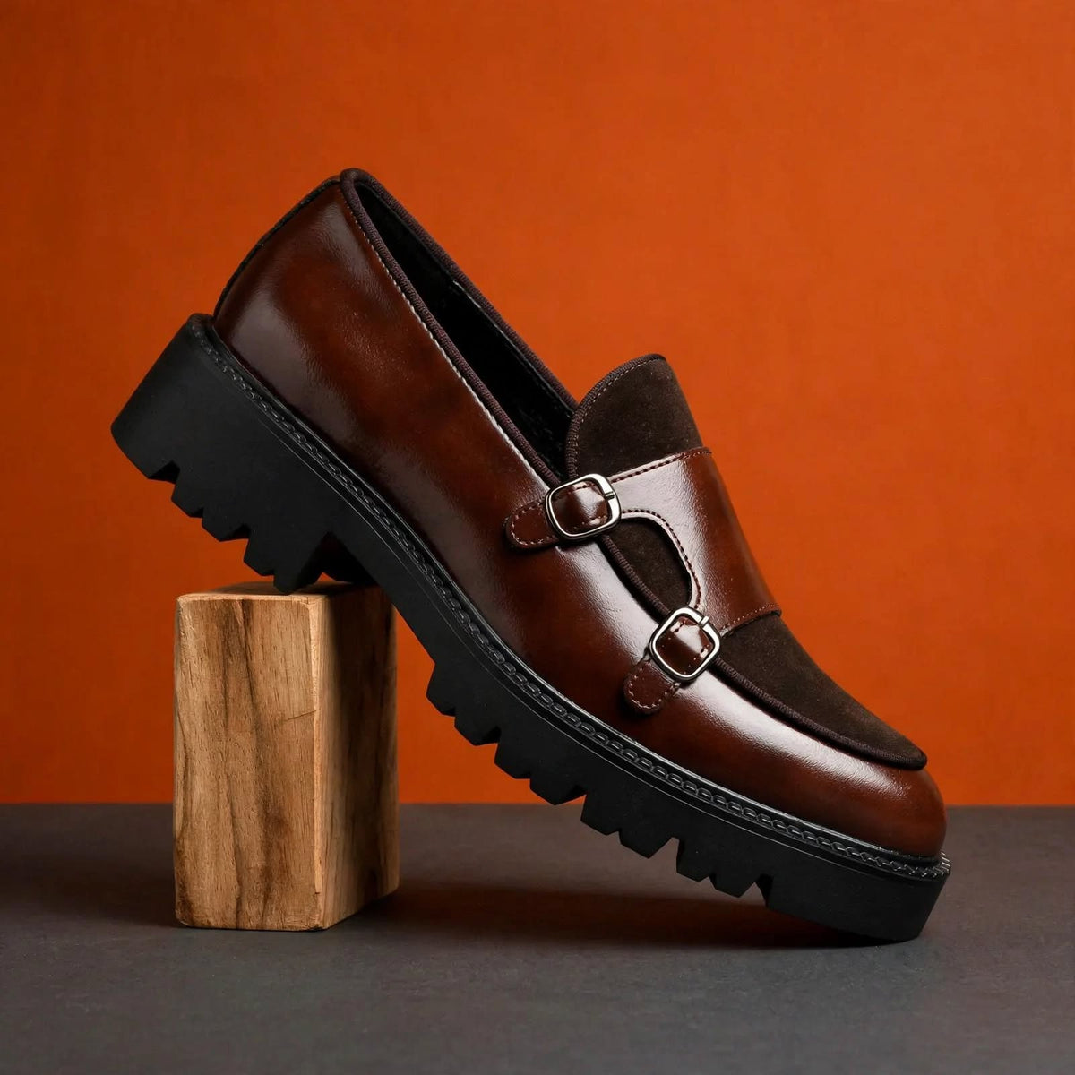 Rutherford Monk Strap Loafers